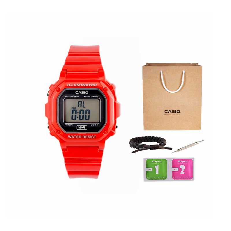 Casio Женские Черные Часы 42,5 мм F-108WHC-4AJF F-108WHC-4AJF