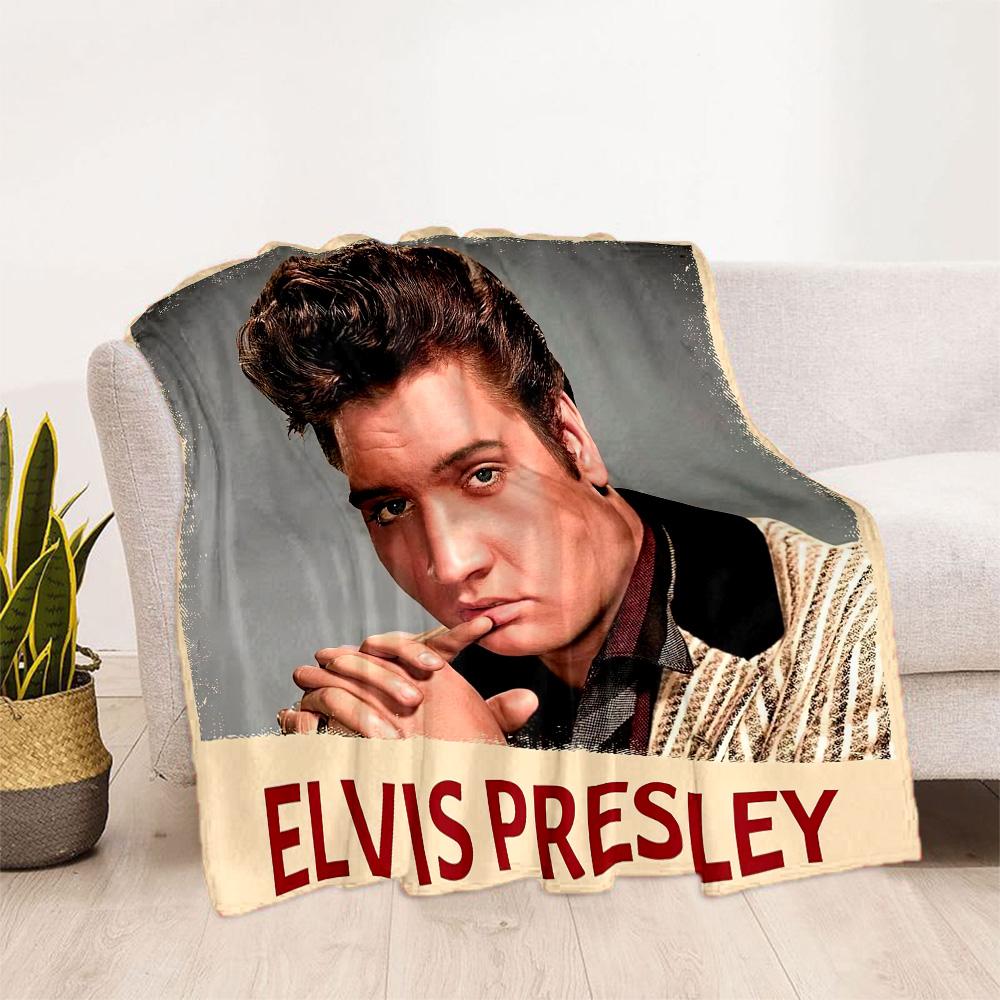 Elvis Blanket Ultrasoft Perfect For Bed Couch Bedding For All Seasons Modern Style Perfect Gift For Relatives And Friends
