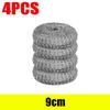 Stainless Steel Pot Brush with Handles Dishwashing Wire Ball  Heavy Duty Dishes Pot Pan Sink Metal Scrubber Kitchen Utensils
