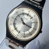 Б/у Мужские часы SWATCH Кварцевые 90-х Черные SBF106G