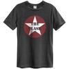 Винтажная футболка The Clash Star Logo, Хлопковая футболка с коротким рукавом, Размеры от S до 5XL, Унисекс футболка