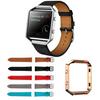 Замена кожаного ремешка для часов Fitbit Blaze с металлическим креплением, совместимая с Fitbit Fire Watch