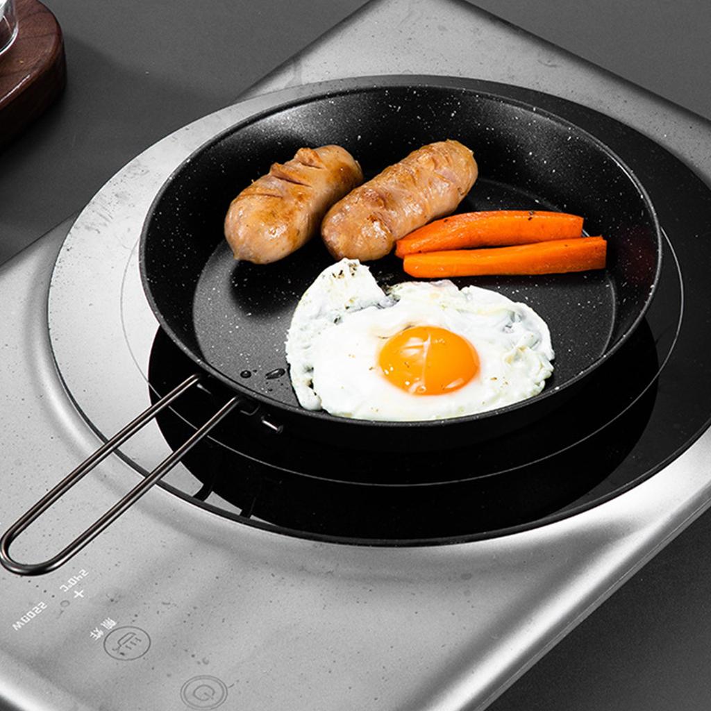 Versatile Non Stick Frying Pan Multi Purpose Non Stick Frying Pan With Handle Stable Stainless Steel Frying Pan