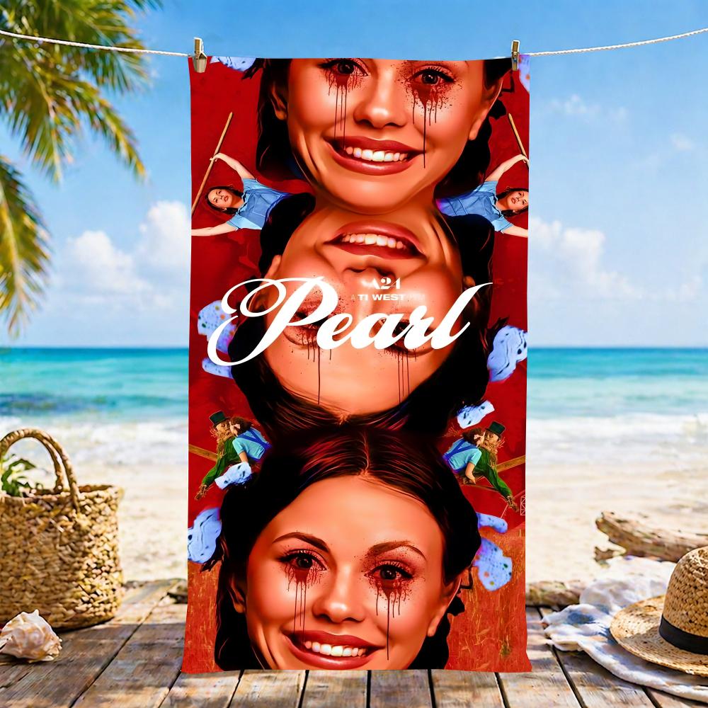 Pearl A24 Полотенце Микрофибра пляжное полотенце, быстросохнущее, без песка, ультратонкое волокно, супермягкое.