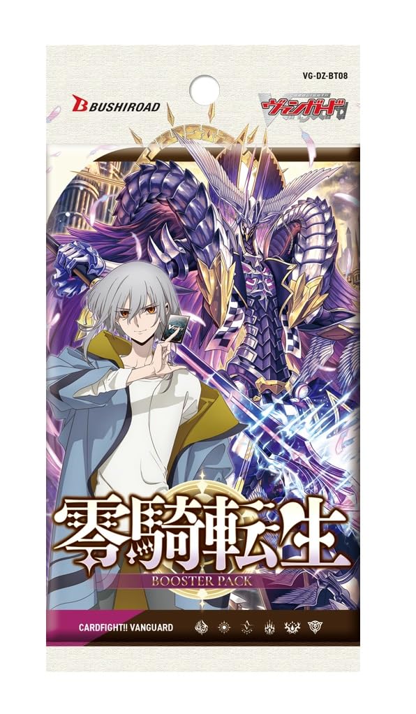 Vanguard Бустерный набор Zero Knight Reincarnation Коробка из 16 пакетов Cardfight!!