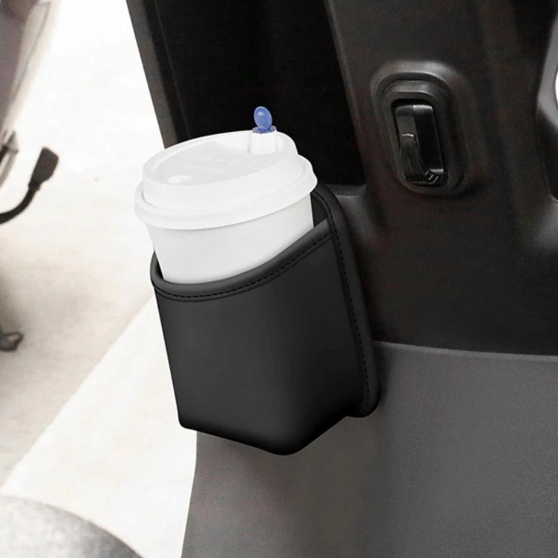 Универсальный автомобильный подстаканник, органайзер для хранения на спинку сиденья/ боковую дверь, держатели для телефона/ напитков, автоаксессуары