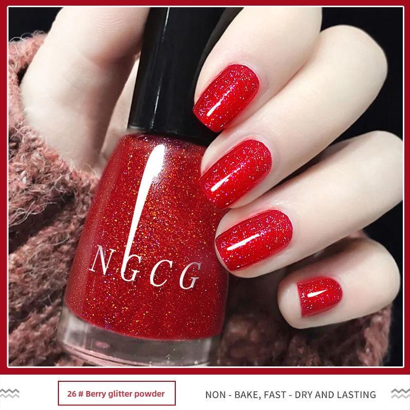 Новый 28-цветный лак для ногтей, без запекания, без разрывов, маслянистый, новый летний цвет, звездный, красочный, фиолетовый