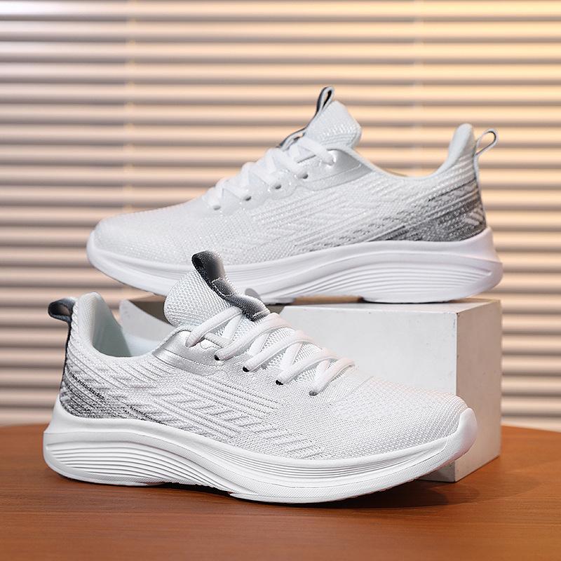 Youth sports shoes Student running shoes Light shock absorption Ultra light running shoes Raw shoes