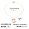 2025mother's Day Gifts Fashion Summer Jewelry Sets Dainty Stainless Steel Trendy Ocean Charms Starfish Shell Necklaces for Women