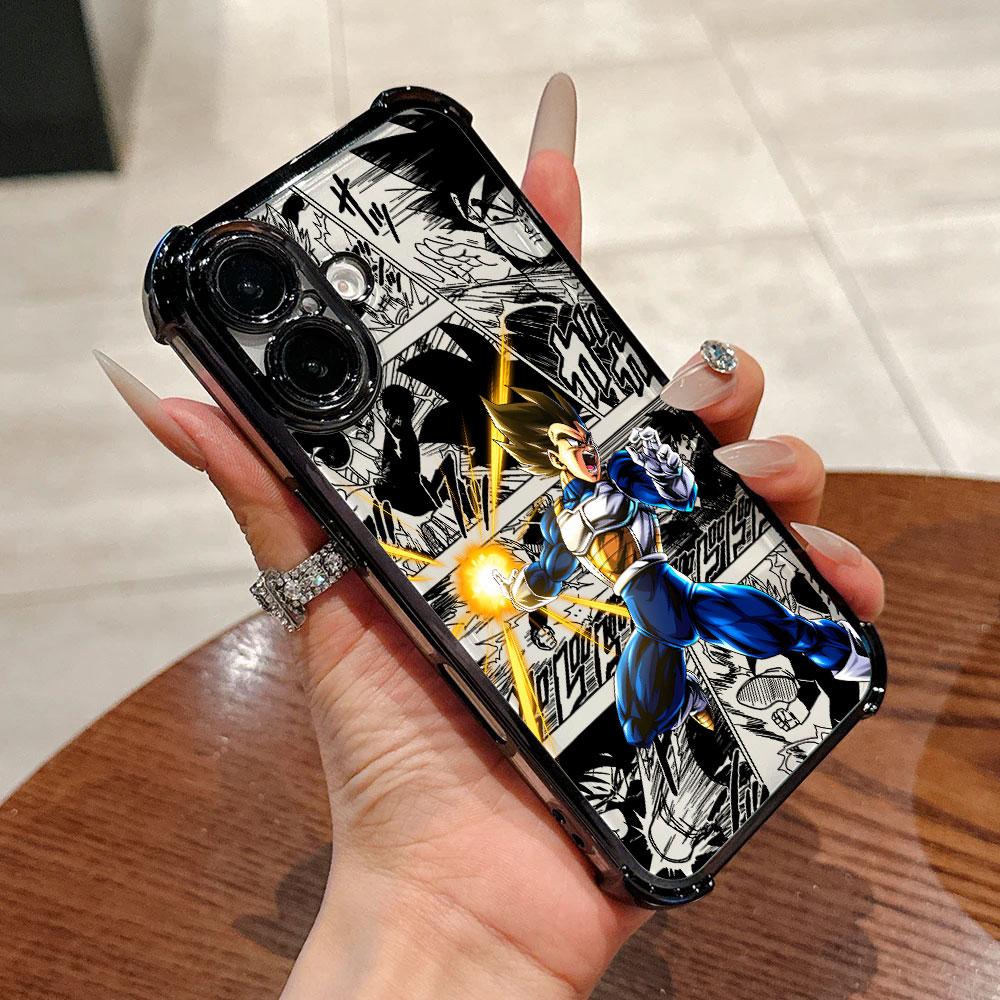 Японское аниме D-Dragon Balls Чехол Для iPhone 17 Pro 16 15 14 13 12 11 Pro Max Чехол 17 Plus 17E 16E 17Air Силиконовая Крышка для Телефона