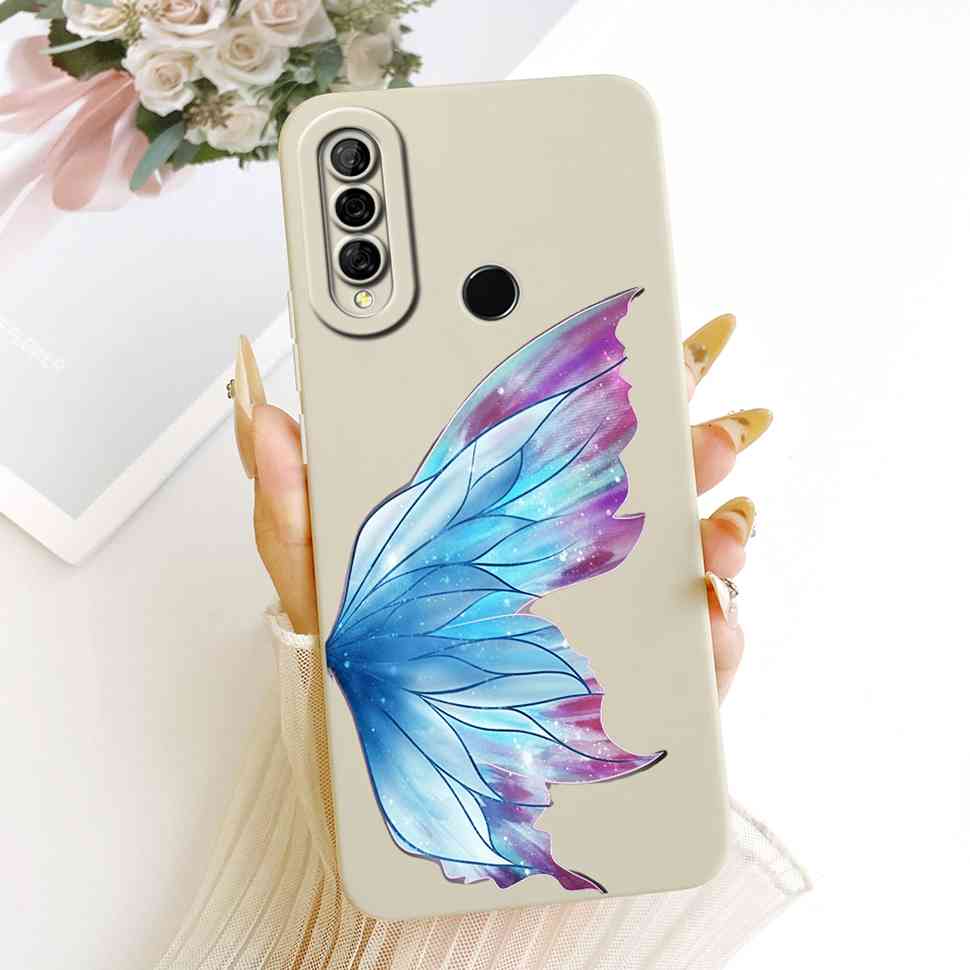 Cute Cartoon Cover For Huawei P30 lite Case 6.15" P30lite Soft Silicone Phone Case For Huawei Nova 4e Nova4e Matte Back Cover