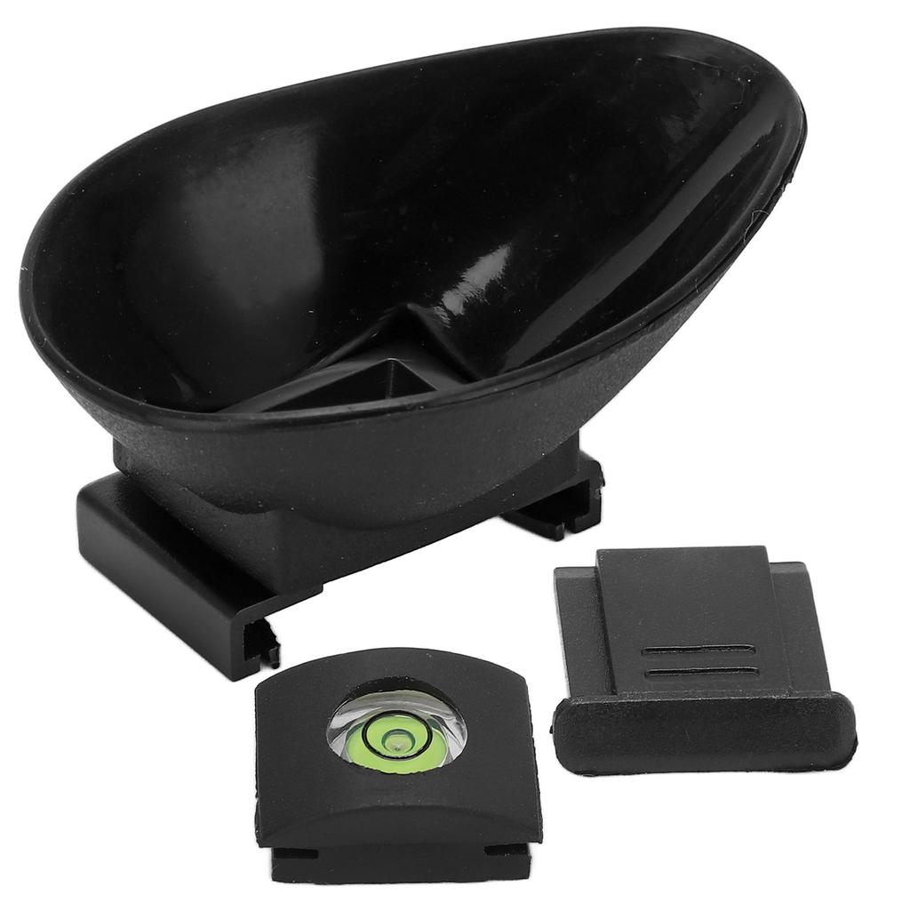 Наглазник видоискателя камеры 22 мм овальный уровень крышка холодной обуви набор для D300 D200 D90 D80 D7000 D7100 D5200 D510