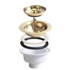Kitchen Sink Drain 304 Stainless Steel Gold Finished High Quality Fashion Pop-up Antique Antibrass Finished