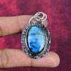 Labradorite Pendant, 925 Sterling Silver Pendant Jewelry. Gift For Women Handmade Pendant Gemstone Jewelry