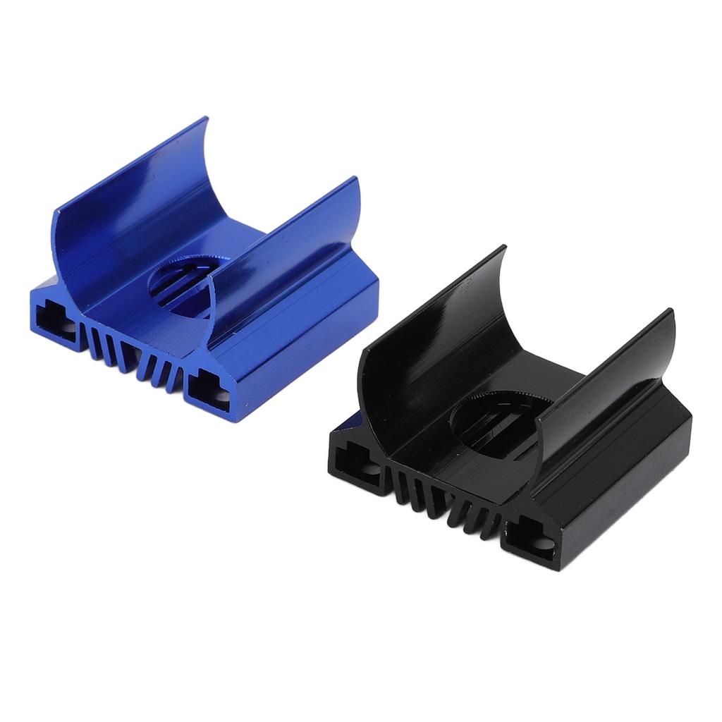 2pcs Brushed Motor Heat Sink Fins Professional Aluminium Alloy RC Motor Heat Sink Fins for TRX4M