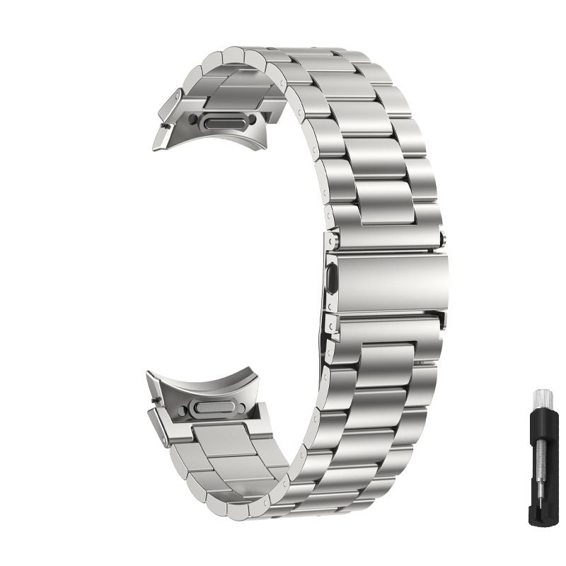 Титановый Нержавеющий Стальной Ремешок для Samsung Galaxy Watch 6 Classic 43 47мм 40/44мм Ремешок для Galaxy Watch 6 5 4 Без Зазоров Браслет