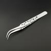 Curved Straight Tip Electronics Industrial Tweezers Repair Hand Tools  Eyelash Nail Enhancement
