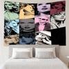 Taylor-Swift Print Tapestry, Backdrop, Easy Setup, Ideal for Bedroom, Office & Living Room, with Aesthetic Wall Hanging Decor.