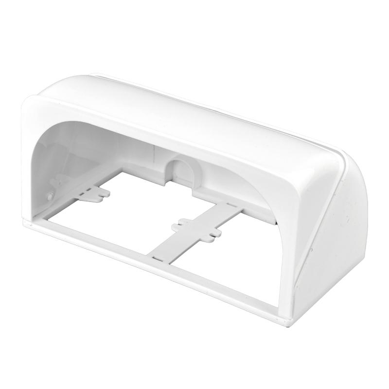 86 Тип настенной розетки Водонепроницаемая коробка Самоклеящаяся крышка для электрической вилки Ванная комната Двойной выключатель Защита розетки Брызгозащищенная коробка