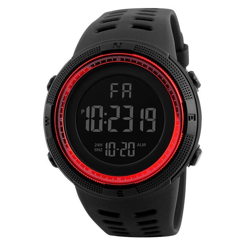 Trendy Unisex Waterproof Alarm Clock High Quality Women Multifunction Watches Digital LED Watch Chrono Outdoor 5Bar Men Military Sport