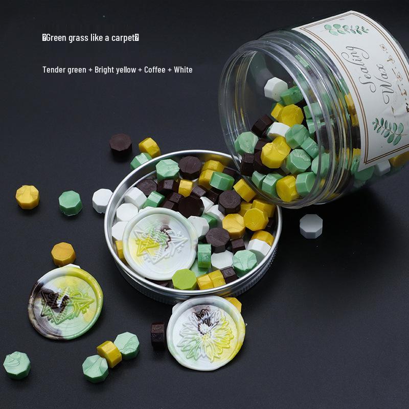 200pcs Colored Wax Seal Beads for DIY Projects in Large Bottle - Ideal for Journals & Wedding Invitations