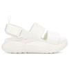 UGG La Cloud Series Тканевые легкие сандалии на толстой подошве, модные женские сандалии, ярко-белые 1136814-BRWH