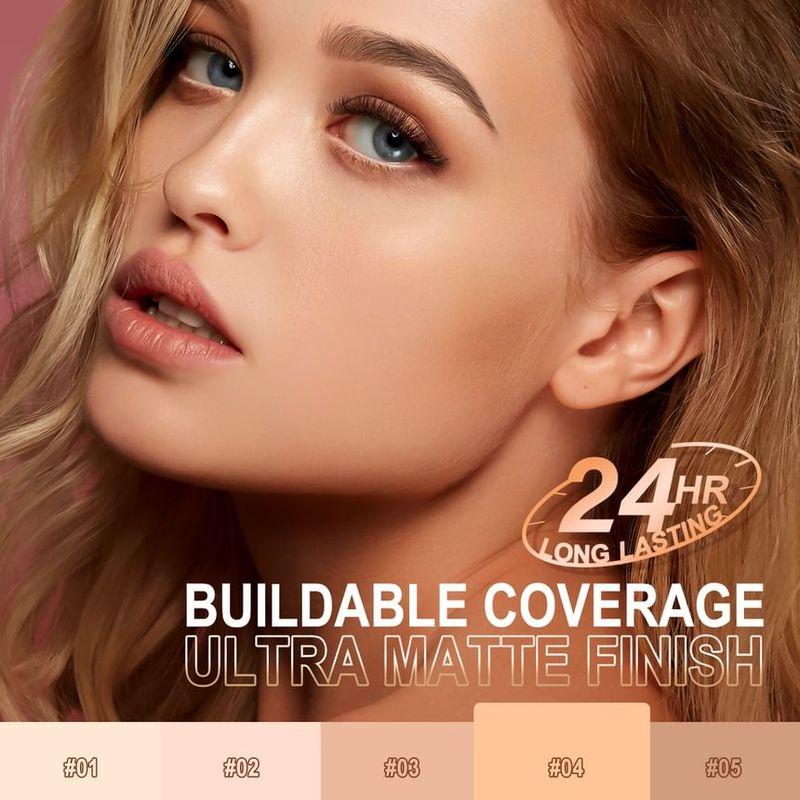 Sace Lady - Pro Zone 24Ч Ультрапокрывающий Матовый BB Кушон SPF 30+ PA+++ - 5 Оттенков