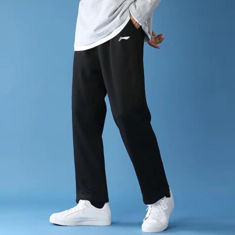 Li Ning Casual Sportswear Men's Crew Neck Moderate AHSU709-4+AYKT413-1