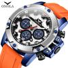 Mens Watch Fashion Chronograph Quartz Watches Sports Waterproof Male Clock Luminous Luxury Watch for Men Relogio Masculino