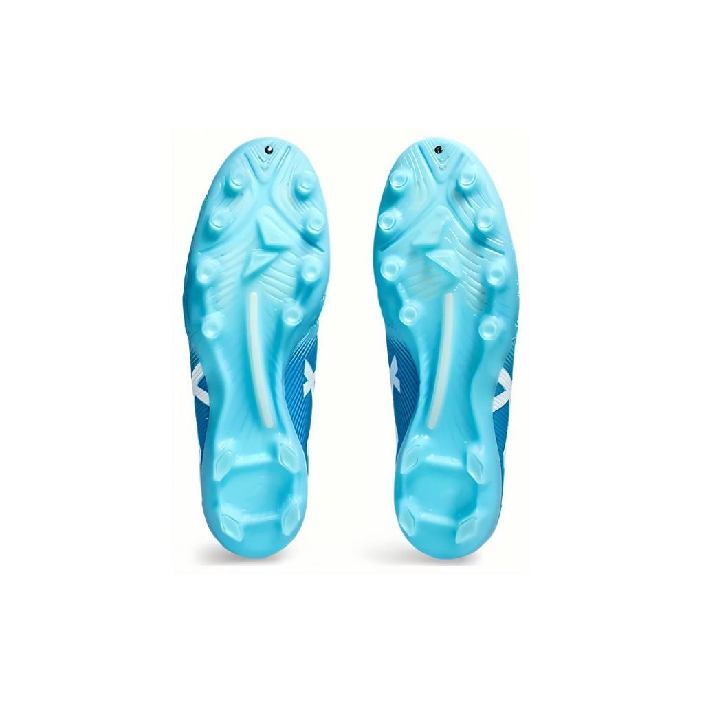 Asics Серия Ultrezza Удобный Модный AG (Гель Короткий Шип) Футбольные бутсы Мужские Футбольные бутсы Синие Белые 1101A058-400