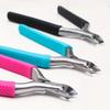 Маникюрные силиконовые ножницы для кутикулы Цвет Нескользящая ручка Щипцы для кутикулы Обрезать края ногтей Заусенцы Ножницы для кутикулы Маникюр Силикон С