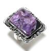 Russian Charoite Gemstone 925 Sterling Silver Gift Jewelry Ring Size 9