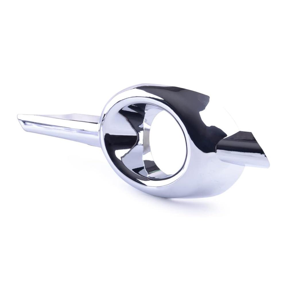 Pair Chrome Front Fog Light Lamp Moulding Cover Trim For Honda CRV 2012-2014