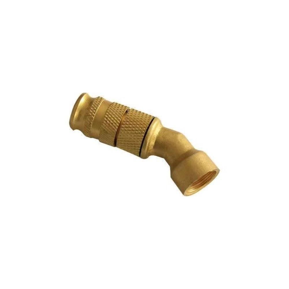 Long Range High Pressure Nozzle 45° Bend Irrigation Sprayer Adjustable Mist Nozzle Garden Tool