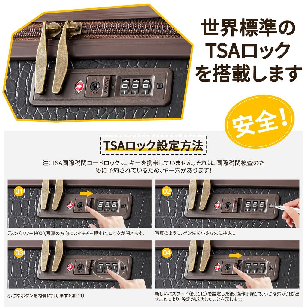 Retro Carry Case with Mute Spinner Cute Stylish Trunk Lightweight Trolley Suitcase Suitable for and Travel Black [NZBZ] Wheels, Suitcase, Carry-on