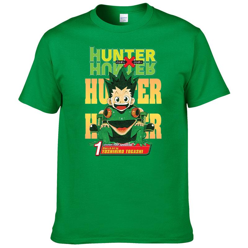 Anime Hunter X Hunter Anime Tshirt 2023 Summer New Cotton Tshirt Casual Harajuku Street Apparel Casual Short Sleeve Top F128
