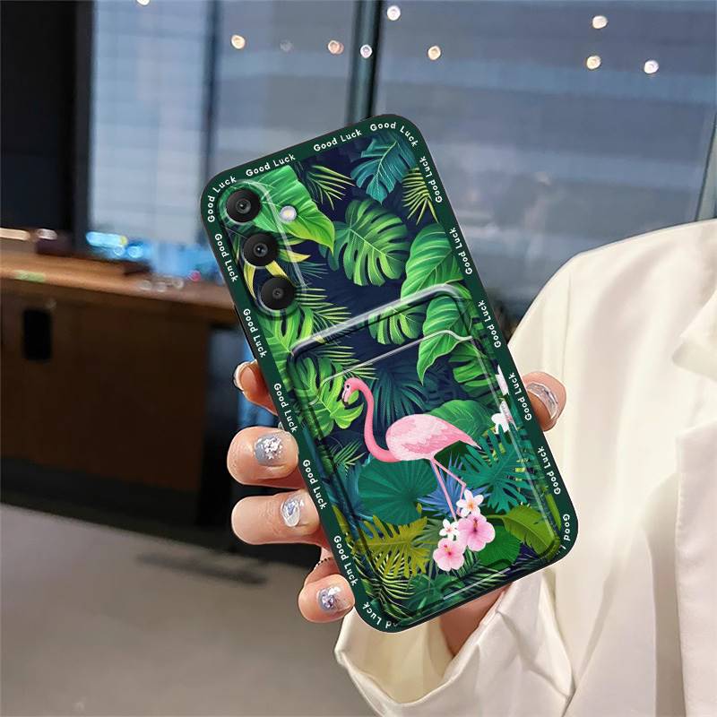 Cartoon Cute Phone Case For Samsung Galaxy A17 Protective Durable Shockproof Anti-dust Soft Case Anti-knock Graffiti TPU