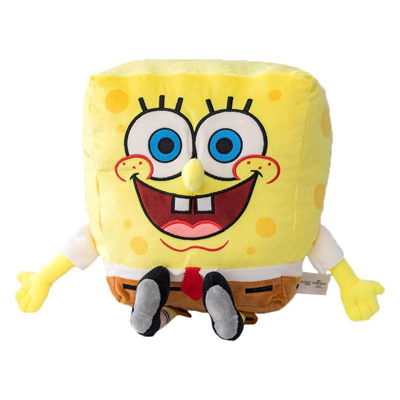Fluffy Spongebob Patrick Star Squidward Plush Toy Pendant Soft Stuffed Doll For Girls And Boys