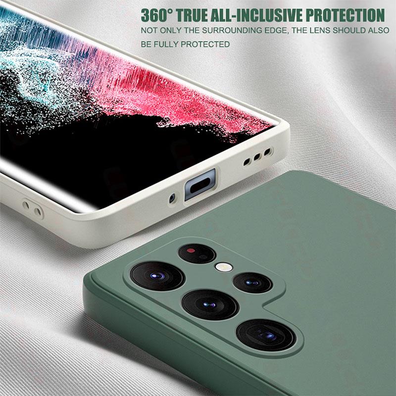 Квадратный жидкий чехол для Samsung Galaxy Note 20 Ultra Note 10 Plus 8 9 S20 S22 S23 Ultra S21 Luxury Genshin Impac Peoples