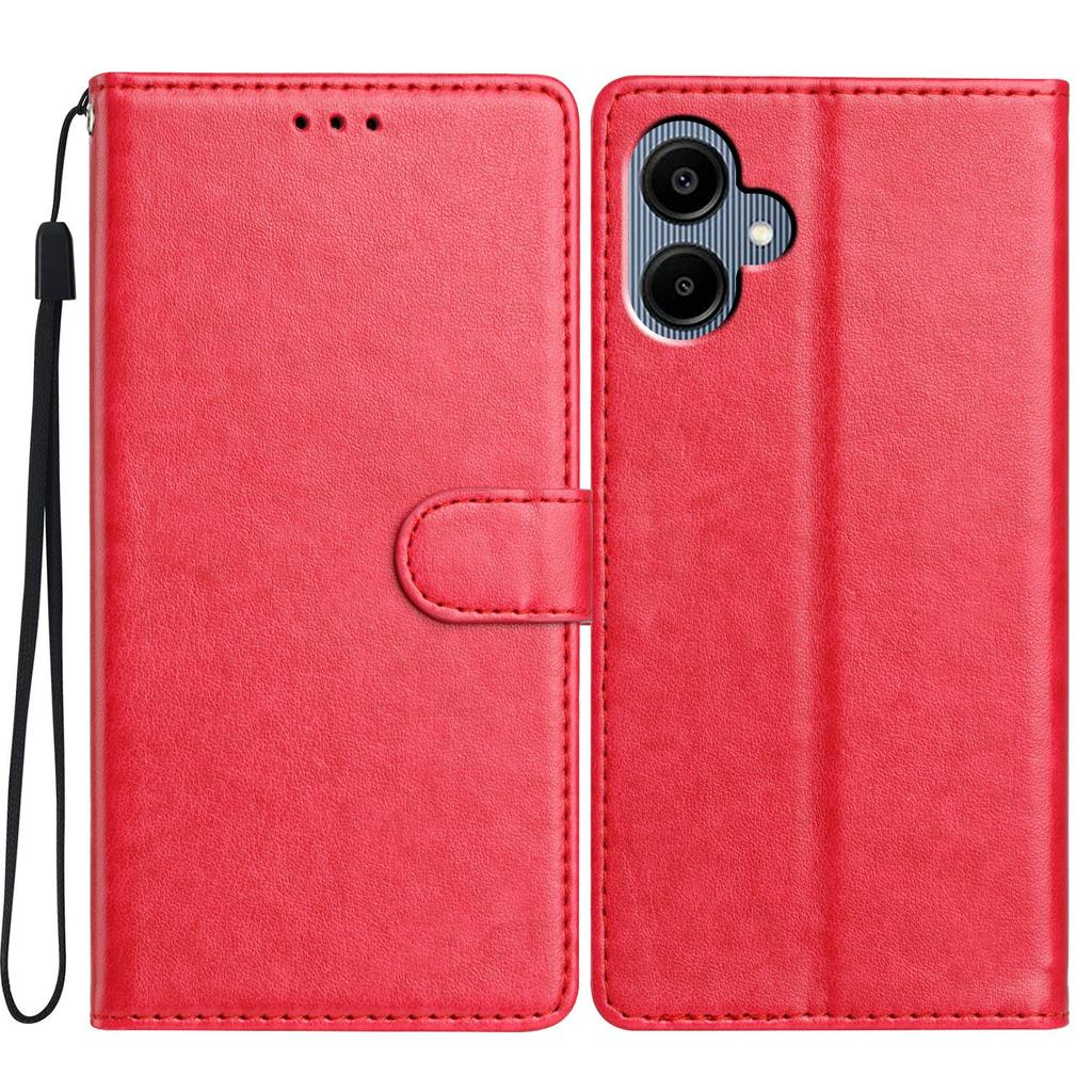 For Samsung Galaxy A07 Leather Case Wallet Stand Phone Cover with Handy Strap