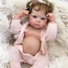Кукла Reborn Baby Doll 18-дюймовая кукла Бетти, ручная работа, имитация куклы, вена, родословная, видимая 3D-кожа, игрушки для кукол