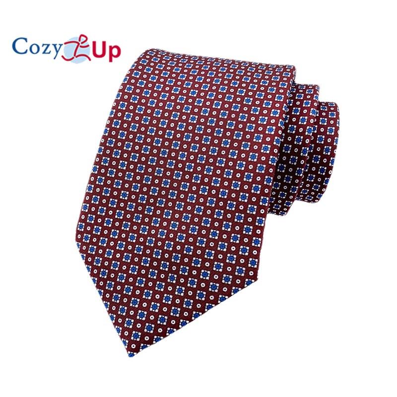 Cozy Up Новый мужской галстук с винтажным принтом 146x8x3,5 см, праздничная вечеринка, свадьба