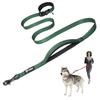 TSPRO Dog Adjustable Lead with Safety Control Pad Handle and Heavy Clasp for Medium To Large Dogs Hands-Free Leash, Walking/Running (Tactical Green,