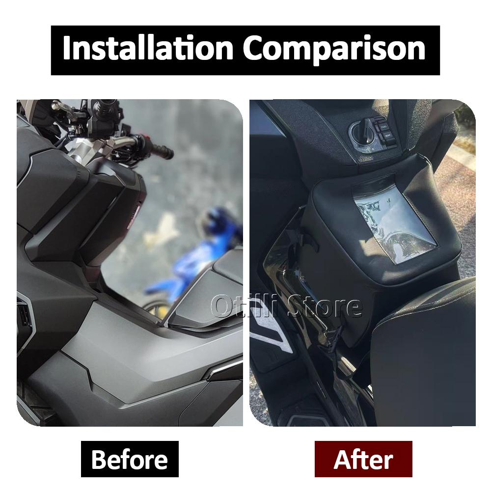 Scooter Tunnel Bag Nylon Motorcycle Accessories Fuel Tank Bag Pedal Saddle Bag For Honda ADV350 NSS350 NSS 350 ADV 350