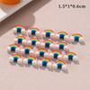 10Pcs Creative Kawaii Rainbow Bridge Erasers Pencil Rubber School Supplies Cute Cartoon Mini Rainbow Bridge Eraser Kids Gifts