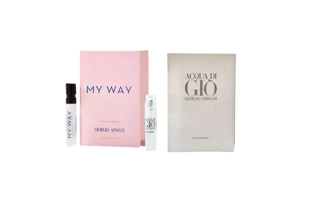 Giorgio Armani Набор из 2 ароматических пробников: My Way Парфюмерная вода + Acqua Di Giò Туалетная вода