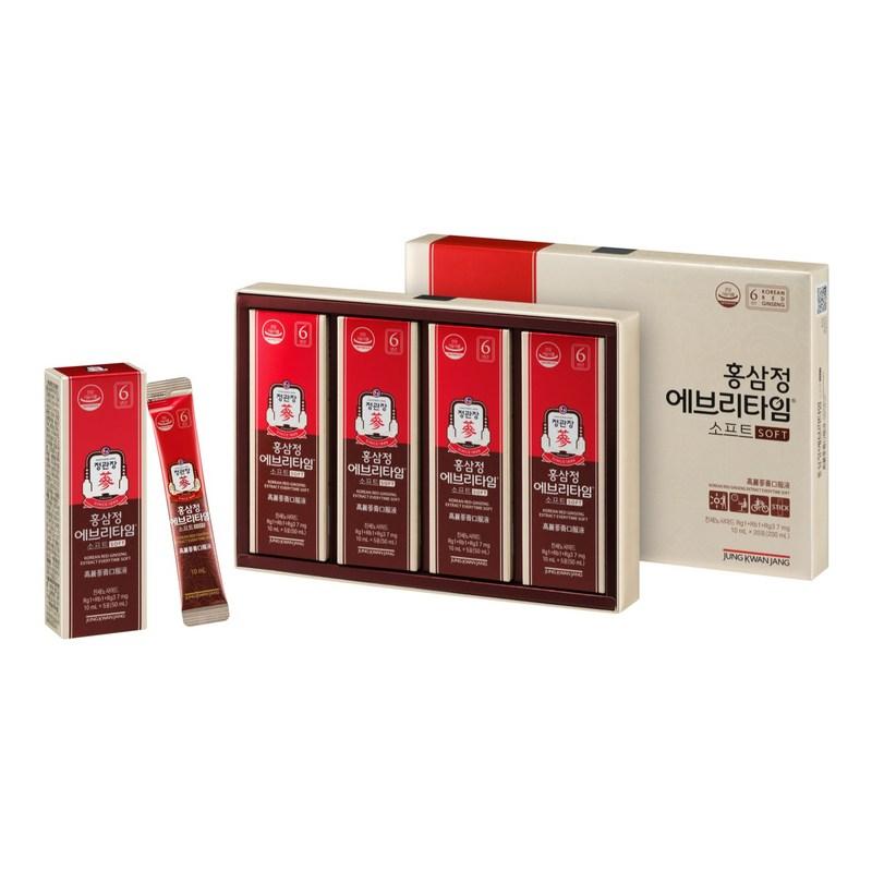 Экстракт красного женьшеня CheongKwanJang Everytime Soft + сумка для покупок, 200 мл, 3 шт.