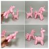 3D Printed Alpaca Figurine Horned Horse Statue Animal Sculpture Home Office Bedroom Desktop