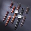 Retro Genuine Calfskin Strap Oil Wax Discoloration Cowhide Leather Watchband 18/19/20/21/22mm for Omega Business Watch Bands