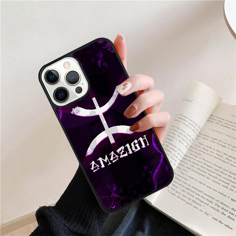 Amazigh Berber Flag Mobile Phone Cases Cover For iPhone 17 Air 16 15 14 12 13 11 Pro MAX apple Plus SE2020 Coque